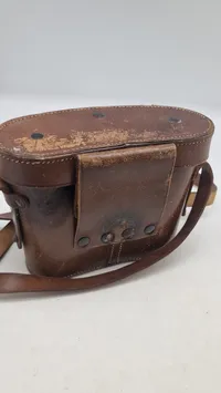 Original svensk militær kikkert taske fra tiden omkring ww2