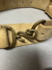 Original Godt stemplet GHR bælte 1894 dateret