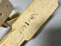 Original Godt stemplet GHR bælte 1894 dateret