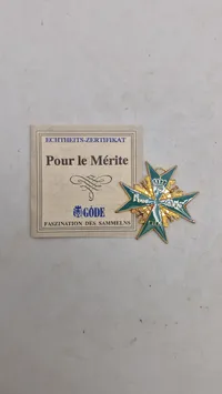 Pour le merit (GODÉ) efterkrigs