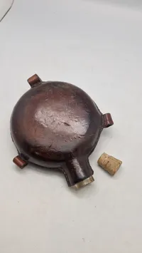 Original mundblæst feltflaske model 1870 rytterri