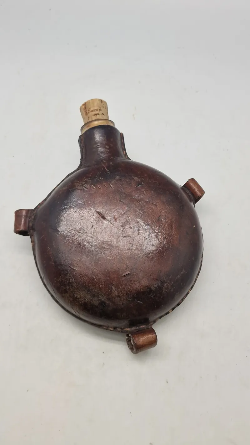 Original mundblæst feltflaske model 1870 rytterri