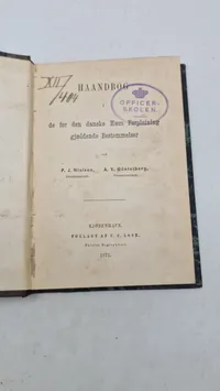 Håndbog de for den danske Hærs Forpleining gjældende Bestemmelser, 1871