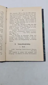 Håndbog de for den danske Hærs Forpleining gjældende Bestemmelser, 1871