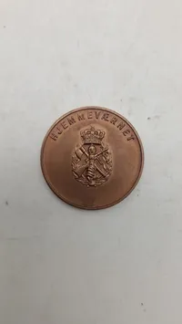 HJV mønt for duelighedsskydning med æske