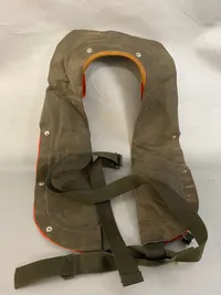 Original pilot redningsvest fra flyvevåbenet
