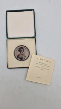 François Antoine Bovy Afrodite medalje med æske