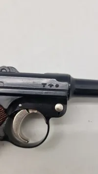 P08 softgun pistol, ikke så kraftig