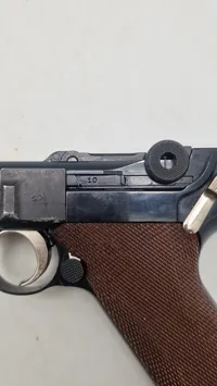 P08 softgun pistol, ikke så kraftig