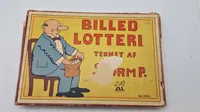 Billed lotteri med billeder tegnet af Storm P.