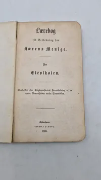 Til vejledning for Hærens menige for elevskolen, 1868