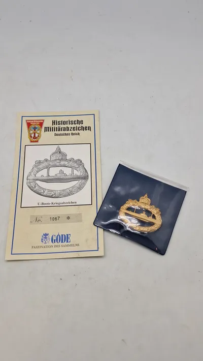 Tysk Uboot abzeichen, GODÉ, efterkrigs