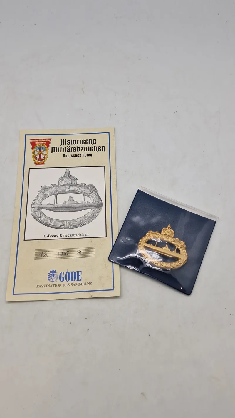 Tysk Uboot abzeichen, GODÉ, efterkrigs