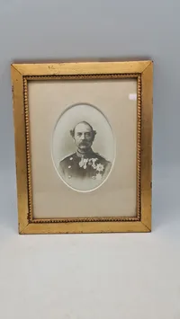 portræt af Christian 9., som var konge af Danmark fra 1863 til 1906