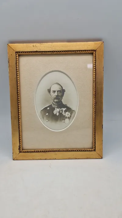 portræt af Christian 9., som var konge af Danmark fra 1863 til 1906