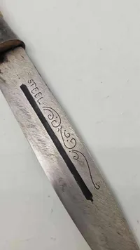 Original Burmesisk dolk