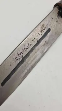 Original Burmesisk dolk
