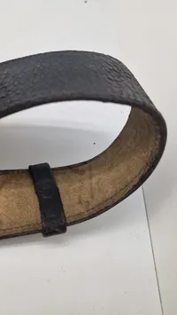 Originalt M/23 politi Sam Brown bælte med skrårem før 1944