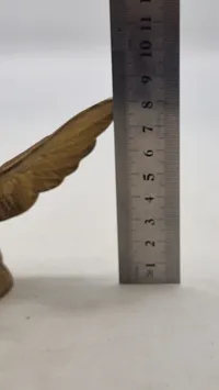 Original prøjsisk messing ørn ww1