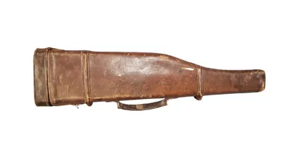 Ældre gevær kuffert (skinke)
