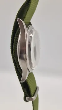 Originalt tysk ww2 Dienst Uhr med mekanisk optræk