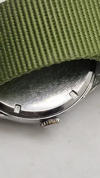 Originalt tysk ww2 Dienst Uhr med mekanisk optræk
