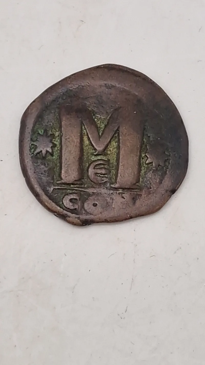 Original romersk mønt (Data findes på sidste foto)