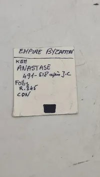 Original romersk mønt (Data findes på sidste foto)