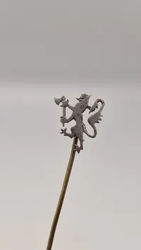 Original pin med den norske rigsløve