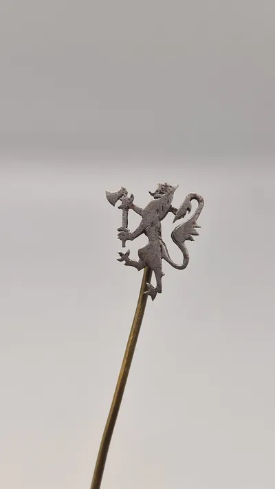 Original pin med den norske rigsløve