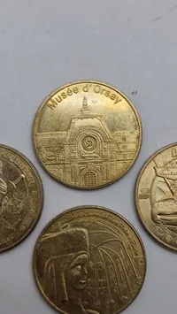 Jubilæums mønter fra Monnaie de Paris, som er det franske nationale møntværk