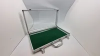 Metal transport og udstillingskuffert