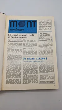 Møntsamlenyt - Indbundet - Komplet årgang 1974/75