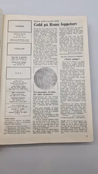 Møntsamlenyt - Indbundet - Komplet årgang 1974/75