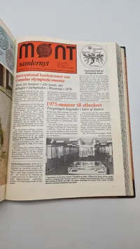 Møntsamlenyt - Indbundet - Komplet årgang 1974/75