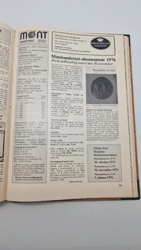 Møntsamlenyt - Indbundet - Komplet årgang 1974/75
