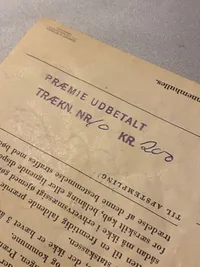 Original dansk stats og præmieobligation