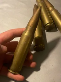 Samling original ekcerser/undervisnings ammunition fra F16 jager