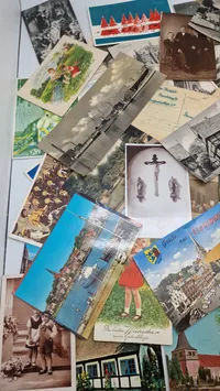 Lot med postkort - nyere og ældre, DK og udlandet