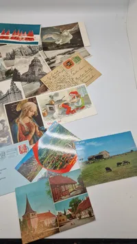 Lot med postkort - nyere og ældre, DK og udlandet