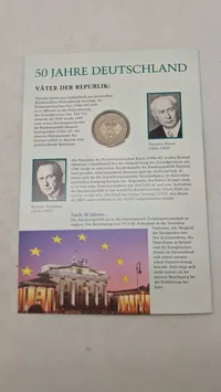 50 JAHRE BUNDESREPUBLIK
DEUTSCHLAND
1949
1999