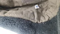 østtysk NVA ushanka-hue med kokarde i grå kunstpels