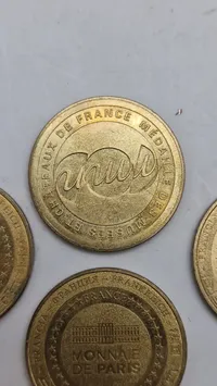 Jubilæums mønter fra Monnaie de Paris, som er det franske nationale møntværk