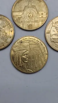 Jubilæums mønter fra Monnaie de Paris, som er det franske nationale møntværk