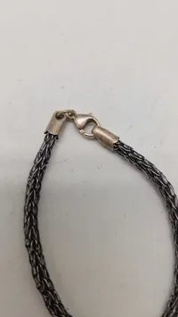 Armbånd med lås af sterlingsølv (925)