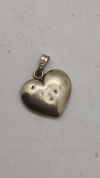 Hjerte vedhæng sterlingsølv (925)
