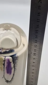 Glass Vase by Hans Jürgen Richartz for Richartz Art Collection, 1980s