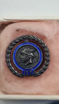 HK medlems nål sterlingsølv (925)