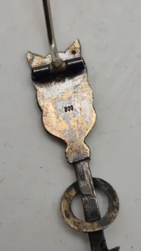 Broche af sølv (800)