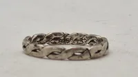 Fingerring sterlingsølv (925)